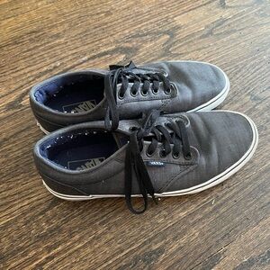 Vans Men's Black Canvas Sneakers